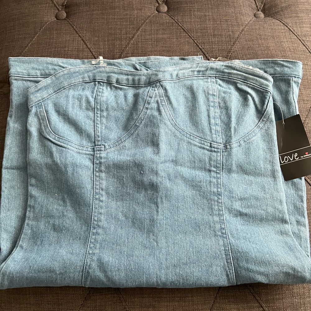 Denim dress